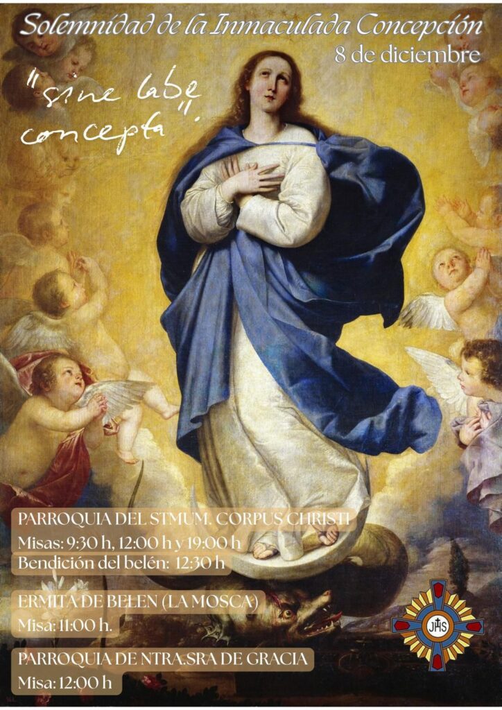 Solemnidad de la inmaculada en la parroquia de pedregalejo